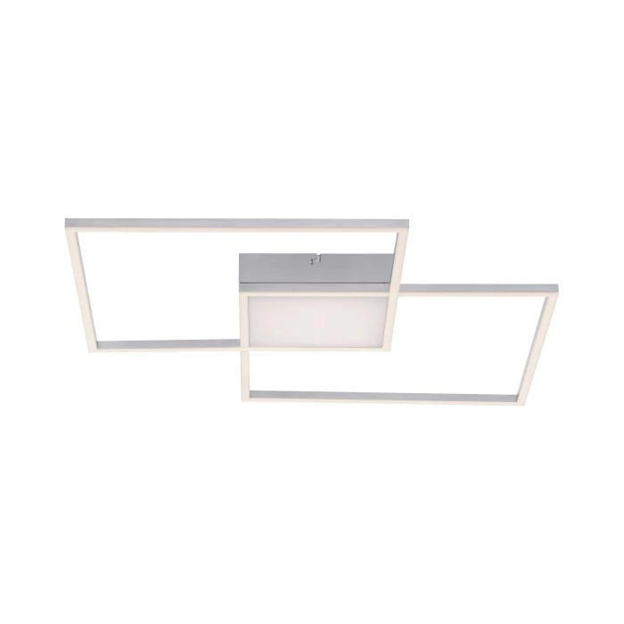 Leuchten Direkt ASMIN Deckenleuchte LED Nickel-Matt, 3-flammig, Fernbedienung 1 Leuchten Direkt ASMIN Deckenleuchte LED Nickel-Matt, 3-flammig, Fernbedienung