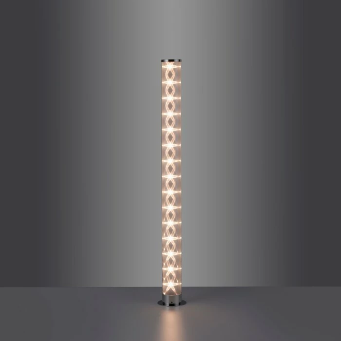 Leuchten Direkt BINGO Stehleuchte LED Chrom, 1-flammig, Fernbedienung, Farbwechsler 2 Leuchten Direkt BINGO Stehleuchte LED Chrom, 1-flammig, Fernbedienung, Farbwechsler – Bild 2