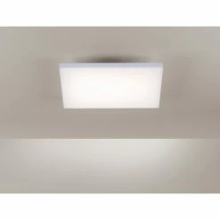 Leuchten Direkt CANVAS Deckenleuchte LED Wei&szlig;, 1-flammig, Fernbedienung -LED Leuchten Verkäufe leuchten direkt canvas deckenleuchte 15551 16 5