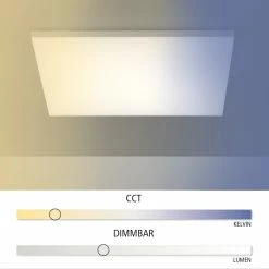 Leuchten Direkt CANVAS LED Panel Wei&szlig;, 1-flammig, Fernbedienung -LED Leuchten Verkäufe leuchten direkt canvas led panel 15552 16 5