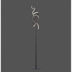 Leuchten Direkt CURLS Stehleuchte LED Schwarz, 2-flammig -LED Leuchten Verkäufe leuchten direkt curls stehleuchte 19031 18 2