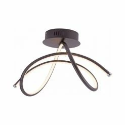 Leuchten Direkt Deckenleuchte VIOLETTA LED Rostfarben, 1-flammig -LED Leuchten Verkäufe leuchten direkt deckenleuchte violetta 15441 48 3