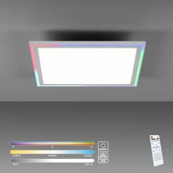 Leuchten Direkt EDGING Deckenleuchte LED Weiß, 1-flammig, Fernbedienung -LED Leuchten Verkäufe leuchten direkt edging deckenleuchte 14900 16 8