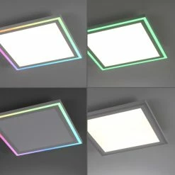 Leuchten Direkt EDGING Deckenleuchte LED Weiß, 1-flammig, Fernbedienung -LED Leuchten Verkäufe leuchten direkt edging deckenleuchte 14900 16 9