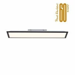 Leuchten Direkt FLAT Deckenleuchte LED Schwarz, 1-flammig -LED Leuchten Verkäufe leuchten direkt flat deckenleuchte 14741 18 8