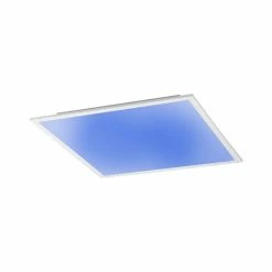 Leuchten Direkt FLAT Deckenpanel LED Weiß, 1-flammig, Fernbedienung, Farbwechsler -LED Leuchten Verkäufe leuchten direkt flat deckenpanel 14631 16 13