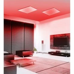 Leuchten Direkt FLAT Deckenpanel LED Weiß, 1-flammig, Fernbedienung, Farbwechsler -LED Leuchten Verkäufe leuchten direkt flat deckenpanel 14631 16 5