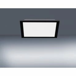 Leuchten Direkt FLAT Deckenpanel LED Schwarz, 1-flammig, Fernbedienung -LED Leuchten Verkäufe leuchten direkt flat deckenpanel 14754 18 8