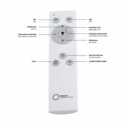 Leuchten Direkt FLAT Deckenpanel LED Silber, 1-flammig, Fernbedienung 12 Leuchten Direkt FLAT Deckenpanel LED Silber, 1-flammig, Fernbedienung -LED Leuchten Verkäufe leuchten direkt flat deckenpanel 14754 21 4
