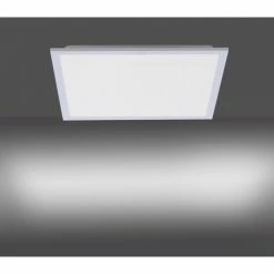Leuchten Direkt FLAT Deckenpanel LED Silber, 1-flammig, Fernbedienung -LED Leuchten Verkäufe leuchten direkt flat deckenpanel 14755 21 6