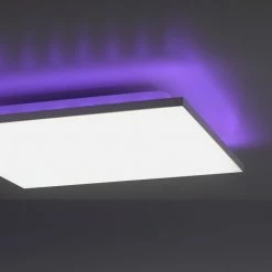 Leuchten Direkt GUSTAV Deckenleuchte LED Weiß, 1-flammig, Fernbedienung, Farbwechsler -LED Leuchten Verkäufe leuchten direkt gustav deckenleuchte 15600 16 7