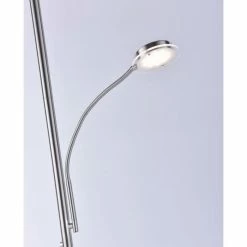 Leuchten Direkt HANS Deckenfluter LED Edelstahl, 2-flammig -LED Leuchten Verkäufe leuchten direkt hans deckenfluter 11709 55 2