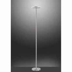 Leuchten Direkt HANS Deckenfluter LED Edelstahl, 1-flammig -LED Leuchten Verkäufe leuchten direkt hans deckenfluter 11729 55 5