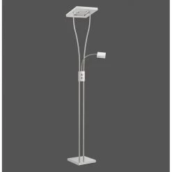 Leuchten Direkt Helia Deckenfluter LED Nickel-Matt, 2-flammig, Fernbedienung, Farbwechsler -LED Leuchten Verkäufe leuchten direkt helia deckenfluter 11780 55 5