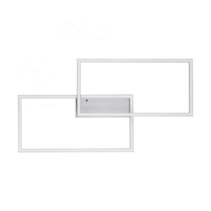 Leuchten Direkt IVAN Deckenleuchte LED Stahl gebürstet, 2-flammig, Fernbedienung 3 Leuchten Direkt IVAN Deckenleuchte LED Stahl gebürstet, 2-flammig, Fernbedienung – Bild 3