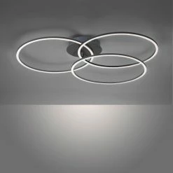 Leuchten Direkt IVANKA Deckenleuchte LED Schwarz, 3-flammig -LED Leuchten Verkäufe leuchten direkt ivanka deckenleuchte 14539 18 4