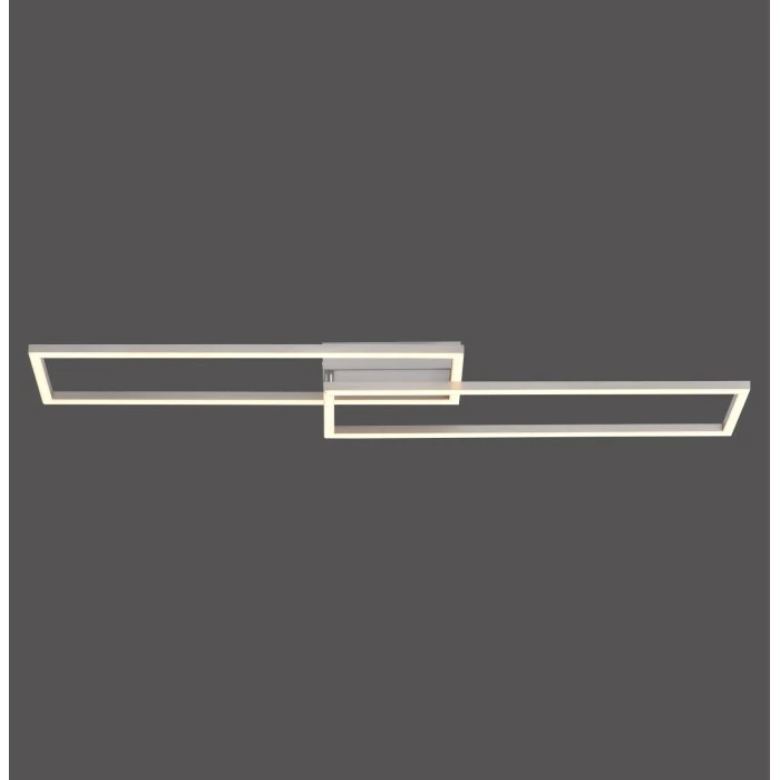 Leuchten Direkt IVEN Deckenleuchte LED Stahl gebürstet, 2-flammig 9 Leuchten Direkt IVEN Deckenleuchte LED Stahl gebürstet, 2-flammig – Bild 9