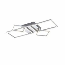 Leuchten Direkt IVEN Deckenleuchte LED Stahl gebürstet, 2-flammig -LED Leuchten Verkäufe leuchten direkt iven deckenleuchte 14030 55 2