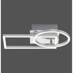 Leuchten Direkt IVEN Deckenleuchte LED Stahl gebürstet, 1-flammig -LED Leuchten Verkäufe leuchten direkt iven deckenleuchte 14031 55 6