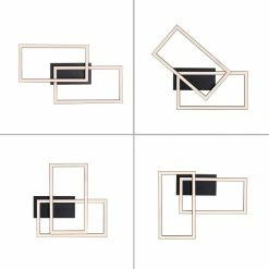 Leuchten Direkt Iven Deckenleuchte LED Schwarz, 1-flammig -LED Leuchten Verkäufe leuchten direkt iven deckenleuchte 14692 18 11