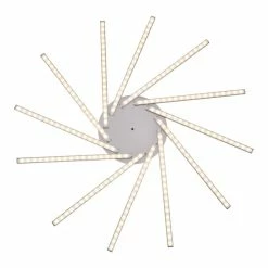 Leuchten Direkt KAI Deckenleuchte LED Nickel-Matt, 12-flammig, Fernbedienung, Farbwechsler -LED Leuchten Verkäufe leuchten direkt kai deckenleuchte 11350 55 11