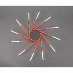 Leuchten Direkt KAI Deckenleuchte LED Nickel-Matt, 12-flammig, Fernbedienung, Farbwechsler -LED Leuchten Verkäufe leuchten direkt kai deckenleuchte 11350 55 6