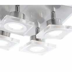 Leuchten Direkt KOVI Deckenleuchte LED Edelstahl, 4-flammig 7 Leuchten Direkt KOVI Deckenleuchte LED Edelstahl, 4-flammig -LED Leuchten Verkäufe leuchten direkt kovi deckenleuchte 11887 55 2