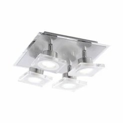 Leuchten Direkt KOVI Deckenleuchte LED Edelstahl, 4-flammig 8 Leuchten Direkt KOVI Deckenleuchte LED Edelstahl, 4-flammig -LED Leuchten Verkäufe leuchten direkt kovi deckenleuchte 11887 55 3
