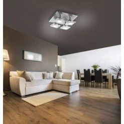 Leuchten Direkt KOVI Deckenleuchte LED Edelstahl, 4-flammig 9 Leuchten Direkt KOVI Deckenleuchte LED Edelstahl, 4-flammig -LED Leuchten Verkäufe leuchten direkt kovi deckenleuchte 11887 55 4