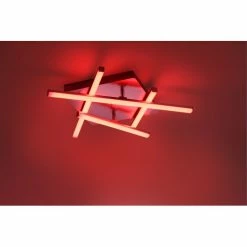 Leuchten Direkt LOLA-SIMON Deckenleuchte LED Edelstahl, 2-flammig, Fernbedienung, Farbwechsler -LED Leuchten Verkäufe leuchten direkt lola simon deckenleuchte 11315 55 3