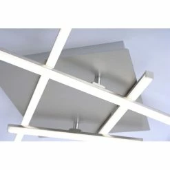 Leuchten Direkt LOLA-SIMON Deckenleuchte LED Edelstahl, 2-flammig, Fernbedienung, Farbwechsler -LED Leuchten Verkäufe leuchten direkt lola simon deckenleuchte 11315 55 4