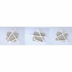 Leuchten Direkt LOLA-SIMON Deckenleuchte LED Edelstahl, 2-flammig, Fernbedienung, Farbwechsler -LED Leuchten Verkäufe leuchten direkt lola simon deckenleuchte 11315 55 5