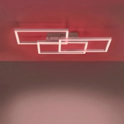 Leuchten Direkt LOLAsmart-MAXI Deckenleuchte LED Stahl gebürstet, 3-flammig, Fernbedienung, Farbwechsler 28 Leuchten Direkt LOLAsmart-MAXI Deckenleuchte LED Stahl gebürstet, 3-flammig, Fernbedienung, Farbwechsler -LED Leuchten Verkäufe leuchten direkt lolasmart maxi deckenleuchte 16431 55 13