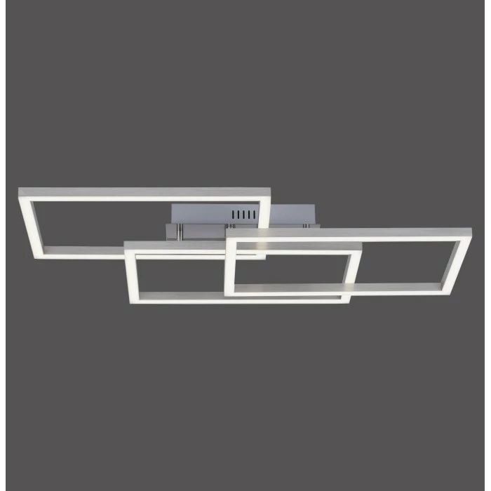 Leuchten Direkt LOLAsmart-MAXI Deckenleuchte LED Stahl gebürstet, 3-flammig, Fernbedienung, Farbwechsler 15 Leuchten Direkt LOLAsmart-MAXI Deckenleuchte LED Stahl gebürstet, 3-flammig, Fernbedienung, Farbwechsler – Bild 15