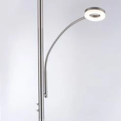 Leuchten Direkt LOLAsmart-ROCCO Deckenfluter LED Stahl gebürstet, 1-flammig, Fernbedienung 14 Leuchten Direkt LOLAsmart-ROCCO Deckenfluter LED Stahl gebürstet, 1-flammig, Fernbedienung -LED Leuchten Verkäufe leuchten direkt lolasmart rocco deckenfluter 11858 55 5