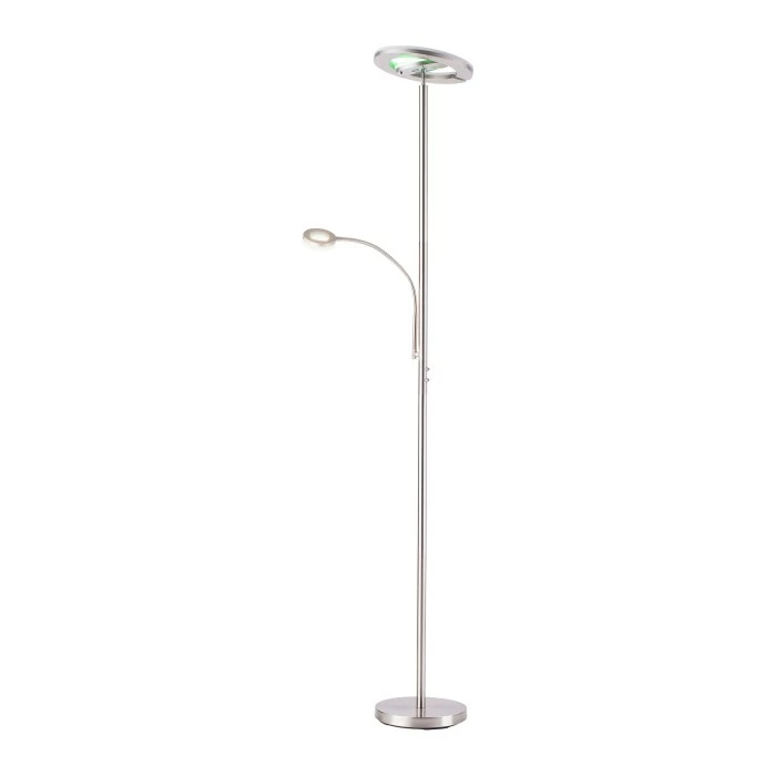 Leuchten Direkt LOLAsmart-ROCCO Deckenfluter LED Stahl gebürstet, 1-flammig, Fernbedienung 8 Leuchten Direkt LOLAsmart-ROCCO Deckenfluter LED Stahl gebürstet, 1-flammig, Fernbedienung – Bild 8