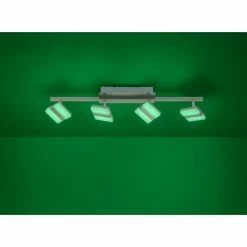 Leuchten Direkt LOLAsmart-SABI Deckenleuchte LED Nickel-Matt, 4-flammig, Fernbedienung, Farbwechsler 21 Leuchten Direkt LOLAsmart-SABI Deckenleuchte LED Nickel-Matt, 4-flammig, Fernbedienung, Farbwechsler -LED Leuchten Verkäufe leuchten direkt lolasmart sabi deckenleuchte 12084 55 7