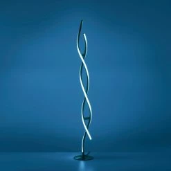 Leuchten Direkt LOLAsmart-SWING Stehleuchte LED Stahl gebürstet, 2-flammig, Fernbedienung, Farbwechsler -LED Leuchten Verkäufe leuchten direkt lolasmart swing stehleuchte 11992 55 5