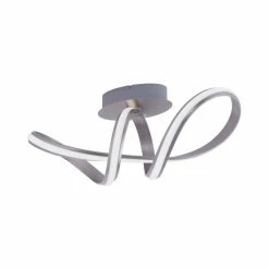 Leuchten Direkt Ls-MELINDA Deckenleuchte LED Edelstahl, 1-flammig, Fernbedienung, Farbwechsler -LED Leuchten Verkäufe leuchten direkt ls melinda deckenleuchte 18431 55 2