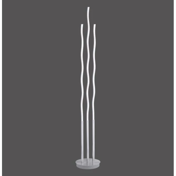 Leuchten Direkt Ls-WAVE Stehleuchte LED Edelstahl, 3-flammig, Fernbedienung, Farbwechsler 2 Leuchten Direkt Ls-WAVE Stehleuchte LED Edelstahl, 3-flammig, Fernbedienung, Farbwechsler – Bild 2