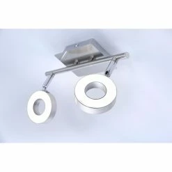 Leuchten Direkt Lukas Deckenspot LED Nickel-Matt, Chrom, 2-flammig 7 Leuchten Direkt Lukas Deckenspot LED Nickel-Matt, Chrom, 2-flammig -LED Leuchten Verkäufe leuchten direkt lukas deckenspot 16121 55 2