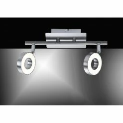 Leuchten Direkt Lukas Deckenspot LED Nickel-Matt, Chrom, 2-flammig 9 Leuchten Direkt Lukas Deckenspot LED Nickel-Matt, Chrom, 2-flammig -LED Leuchten Verkäufe leuchten direkt lukas deckenspot 16121 55 4