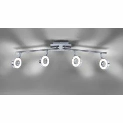 Leuchten Direkt Lukas Deckenspot LED Nickel-Matt, Chrom, 4-flammig 7 Leuchten Direkt Lukas Deckenspot LED Nickel-Matt, Chrom, 4-flammig -LED Leuchten Verkäufe leuchten direkt lukas deckenspot 16124 55 2
