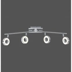 Leuchten Direkt Lukas Deckenspot LED Nickel-Matt, Chrom, 4-flammig 8 Leuchten Direkt Lukas Deckenspot LED Nickel-Matt, Chrom, 4-flammig -LED Leuchten Verkäufe leuchten direkt lukas deckenspot 16124 55 3