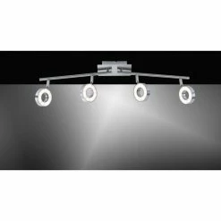 Leuchten Direkt Lukas Deckenspot LED Nickel-Matt, Chrom, 4-flammig 9 Leuchten Direkt Lukas Deckenspot LED Nickel-Matt, Chrom, 4-flammig -LED Leuchten Verkäufe leuchten direkt lukas deckenspot 16124 55 4