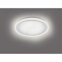 Leuchten Direkt MEDINA Deckenleuchte LED Chrom gebürstet, 1-flammig, Fernbedienung -LED Leuchten Verkäufe leuchten direkt medina deckenleuchte 14336 17 3