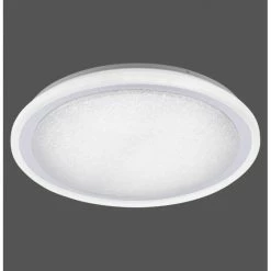 Leuchten Direkt MEDINA Deckenleuchte LED Chrom gebürstet, 1-flammig, Fernbedienung -LED Leuchten Verkäufe leuchten direkt medina deckenleuchte 14336 17 4