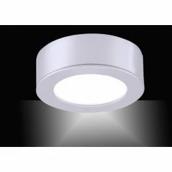 Leuchten Direkt OSKAR Deckenleuchte LED Silber, 1-flammig