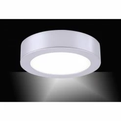 Leuchten Direkt OSKAR Deckenleuchte LED Silber, 1-flammig