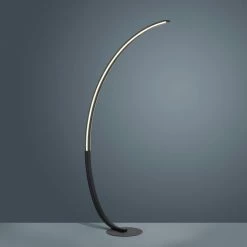 Leuchten Direkt Q-VITO Stehleuchte LED Anthrazit, 1-flammig, Fernbedienung -LED Leuchten Verkäufe leuchten direkt q vito stehleuchte 445 13 12